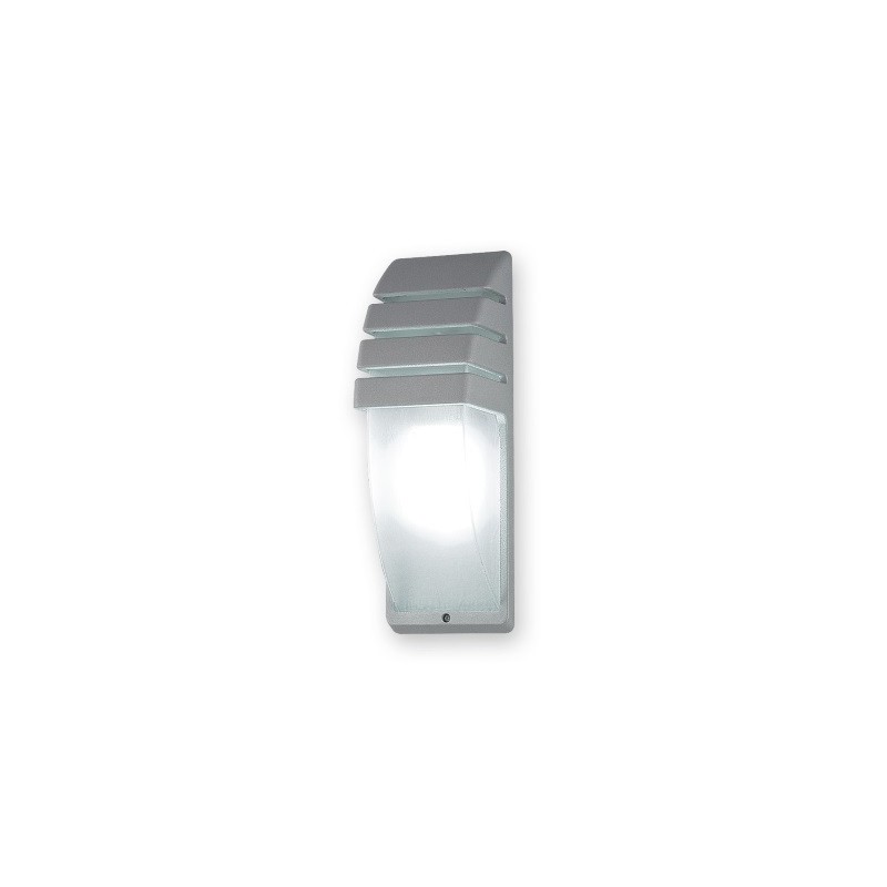 luz policarbonato Aplique Eiffel 1 E27, pared, OnLine y aluminio - inyección