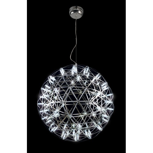 Colgante esfera de luz difusa general, inspirado en un domo geodésico